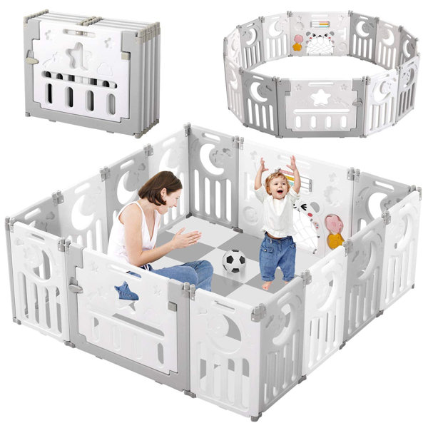 40 Inch High Toddler Play Pen Wayfair